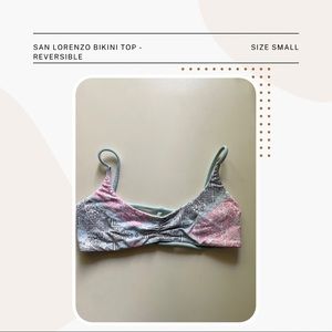 Reversible San Lorenzo Bikini Top
